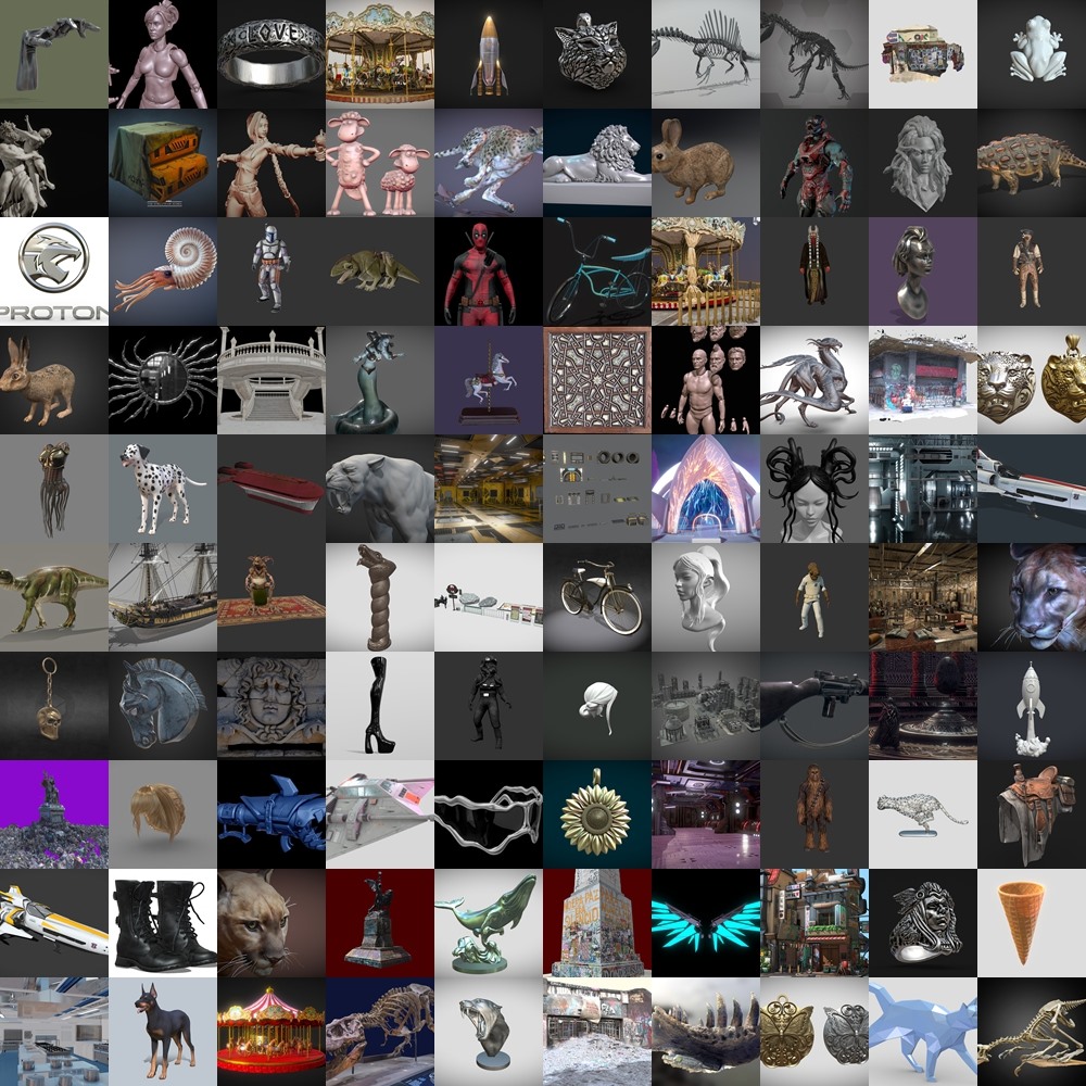 Sketchfab 390个3D模型合集2024年第11季 Sketchfab – 3D Model Pack 2024 Vol.11