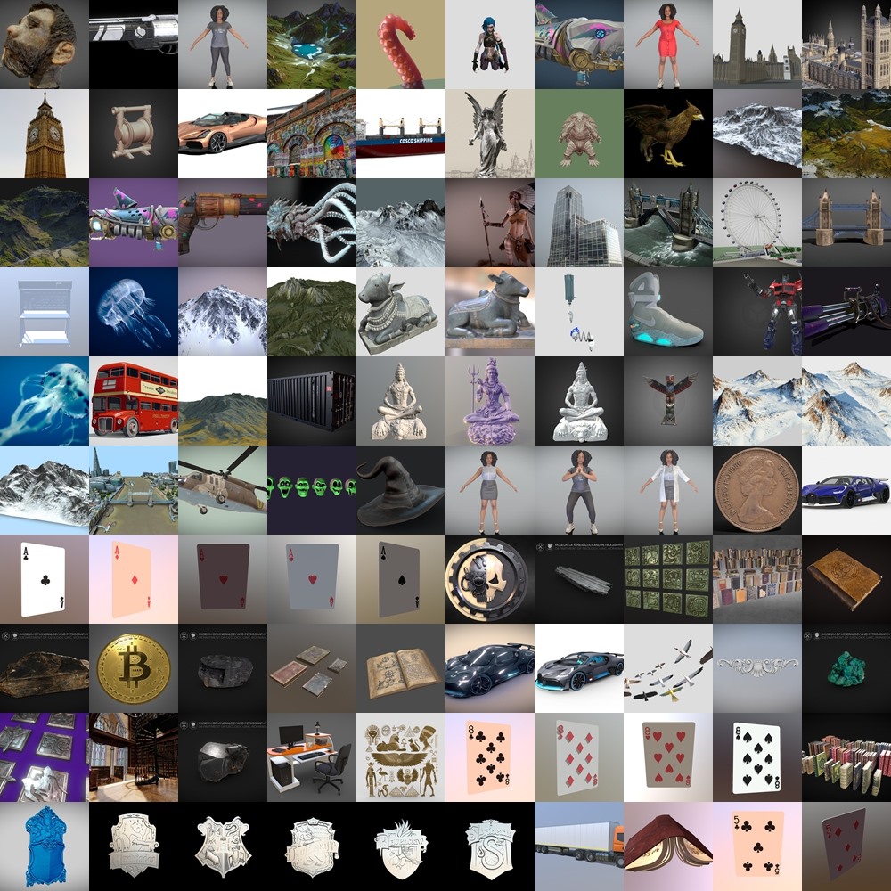 Sketchfab 190个3D模型合集2024年第12季 Sketchfab – 3D Model Pack 2024 Vol.12