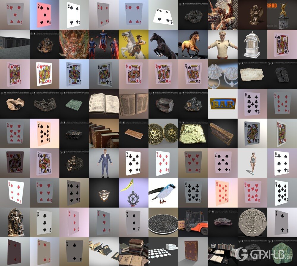 Sketchfab 190个3D模型合集2024年第12季 Sketchfab – 3D Model Pack 2024 Vol.12