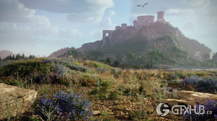 122种花草灌木3D植被模型 Globe Plants - Bundle 58 - Meadow Plants