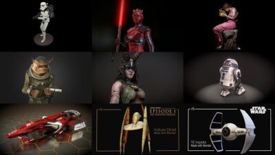 Sketchfab 530个3D模型合集2024年第14季 Sketchfab – 3D Model Pack 2024 Vol.14