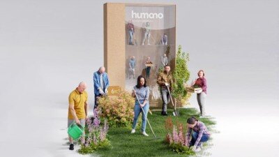 6个园艺劳动姿势3D人物模型 Humano – 2209 Gardening 01