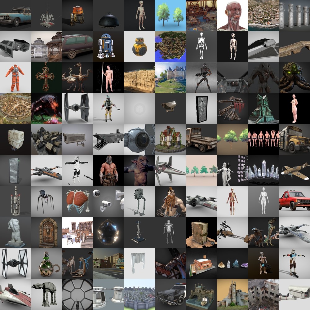 Sketchfab 146个3D模型合集2024年第15季 Sketchfab – 3D Model Pack 2024 Vol.15