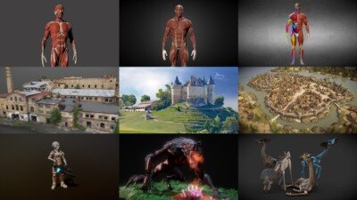 Sketchfab 146个3D模型合集2024年第15季 Sketchfab – 3D Model Pack 2024 Vol.15