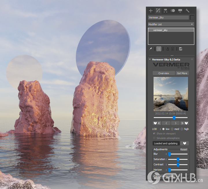 60个全动态天空延时HDRI序列全景贴图 Vermeer Bundle 001