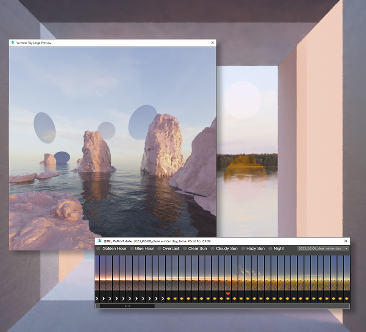 60个全动态天空延时HDRI序列全景贴图 Vermeer Bundle 001
