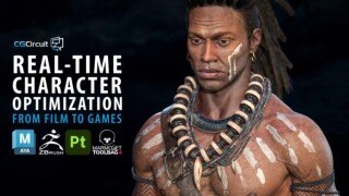 【中文字幕】电影游戏实时角色优化教程 Real-Time Character Optimization – From Film to Games