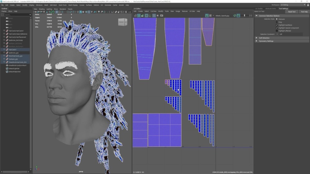 【中文字幕】电影游戏实时角色优化教程 Real-Time Character Optimization - From Film to Games