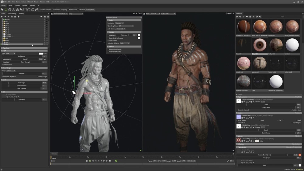 【中文字幕】电影游戏实时角色优化教程 Real-Time Character Optimization - From Film to Games