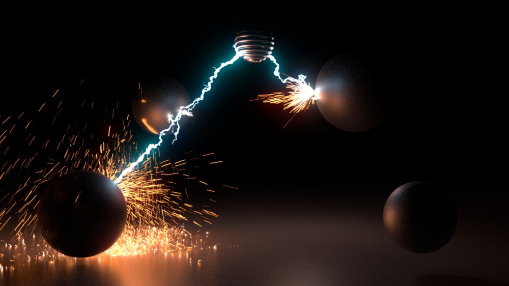 【中文字幕】Houdini 火花闪电粒子特效教程 Applied Houdini - Particles III Sparks And Lightning