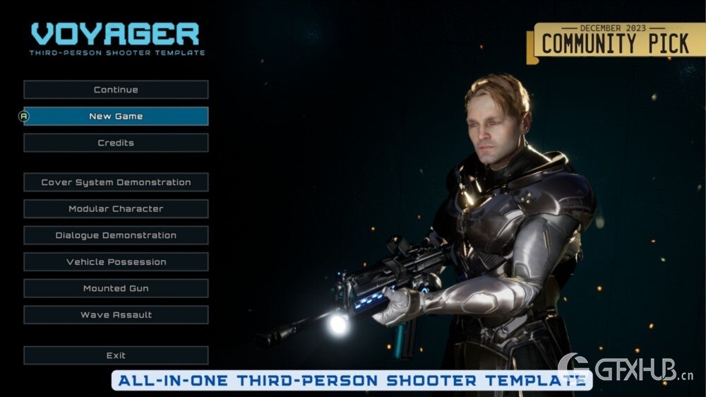 UE虚幻引擎游戏素材合集2024年12月第1季 Unreal Engine Asset Bundle December 2024 Vol.1