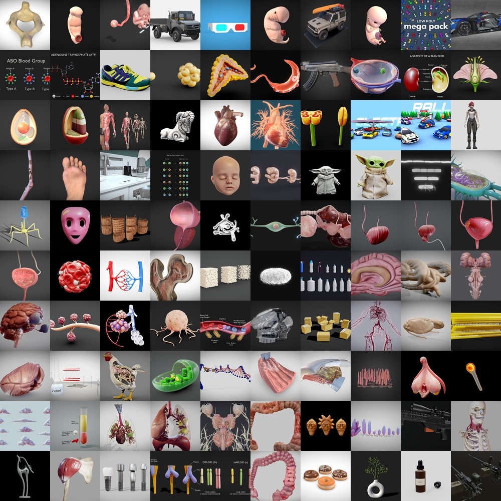 Sketchfab 480个3D模型合集2024年第16季 Sketchfab – 3D Model Pack 2024 Vol.16