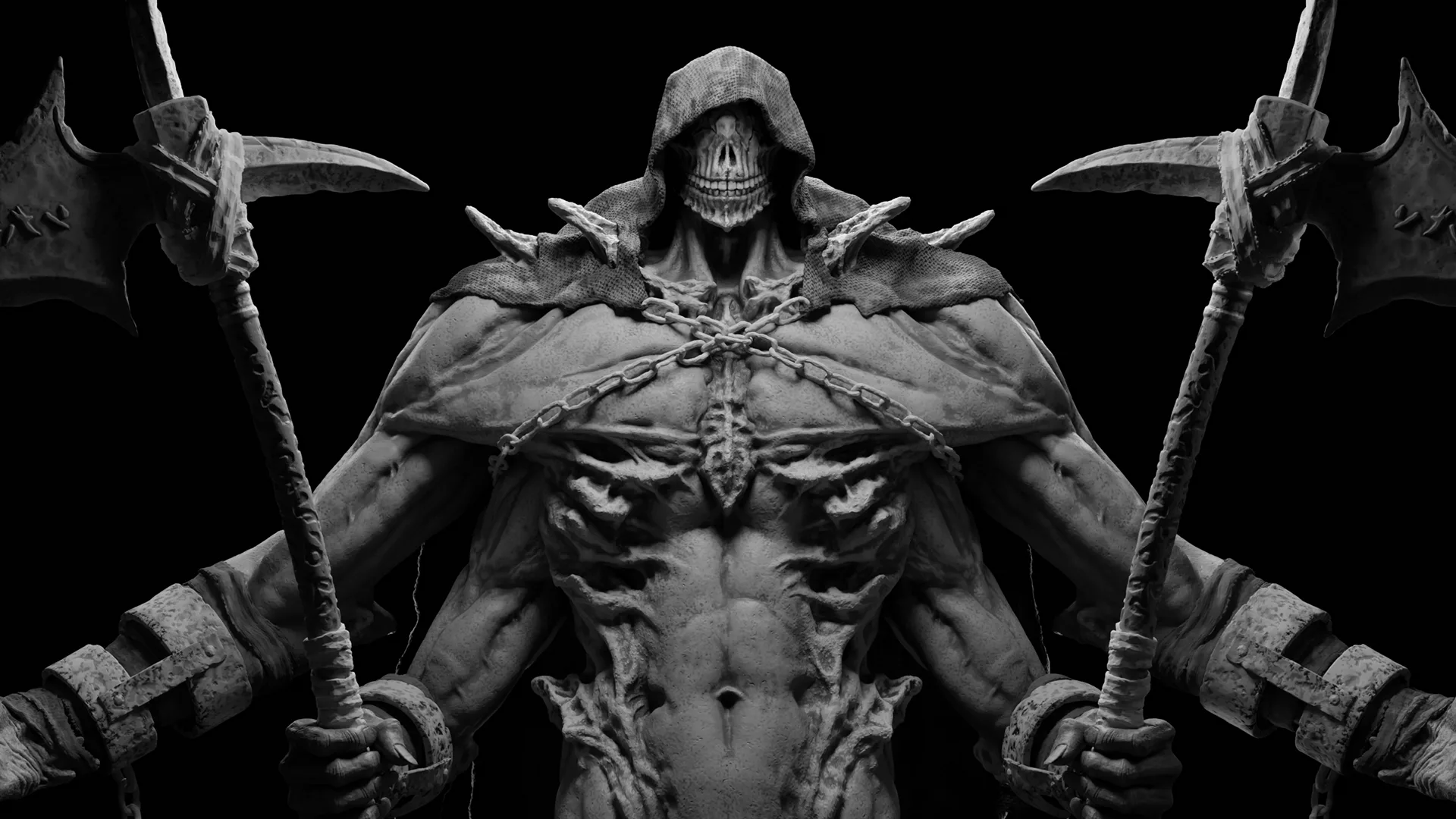 【中文字幕】 ZBrush 创建完整三维角色教程 Flipped Normals - Creating a Full Character in Zbrush