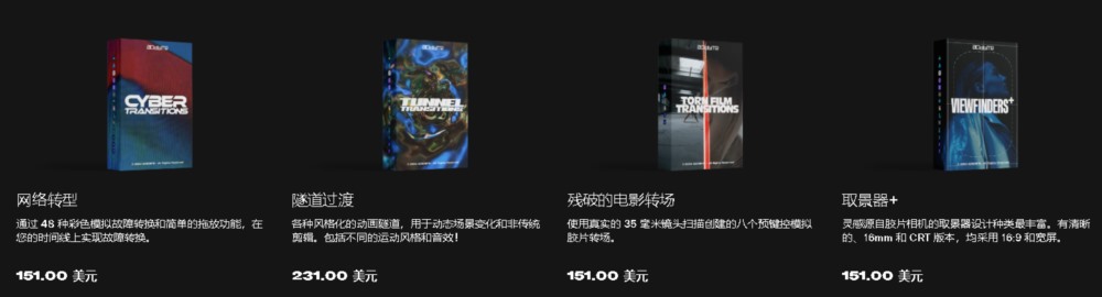 AcidBite 6,000+ 过渡、纹理、叠加、SFX、LUT、动画完整资产合集
