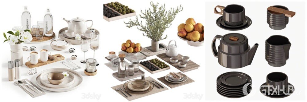 3DSky Pro 椅子沙发灯具数码家电3D模型合辑2024年12月第1季 | 400套 | 20GB