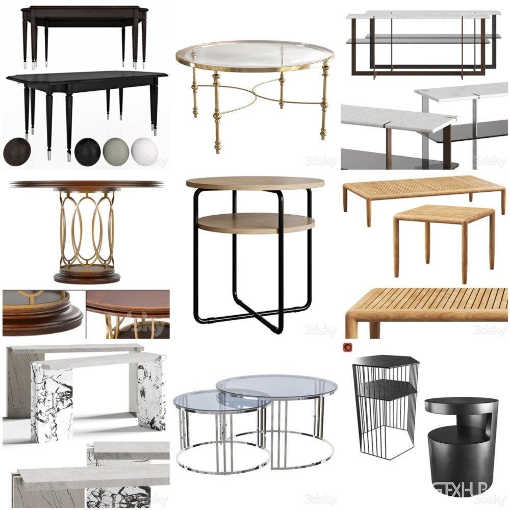 3DSky Pro 椅子沙发灯具数码家电3D模型合辑2024年12月第1季 | 400套 | 20GB