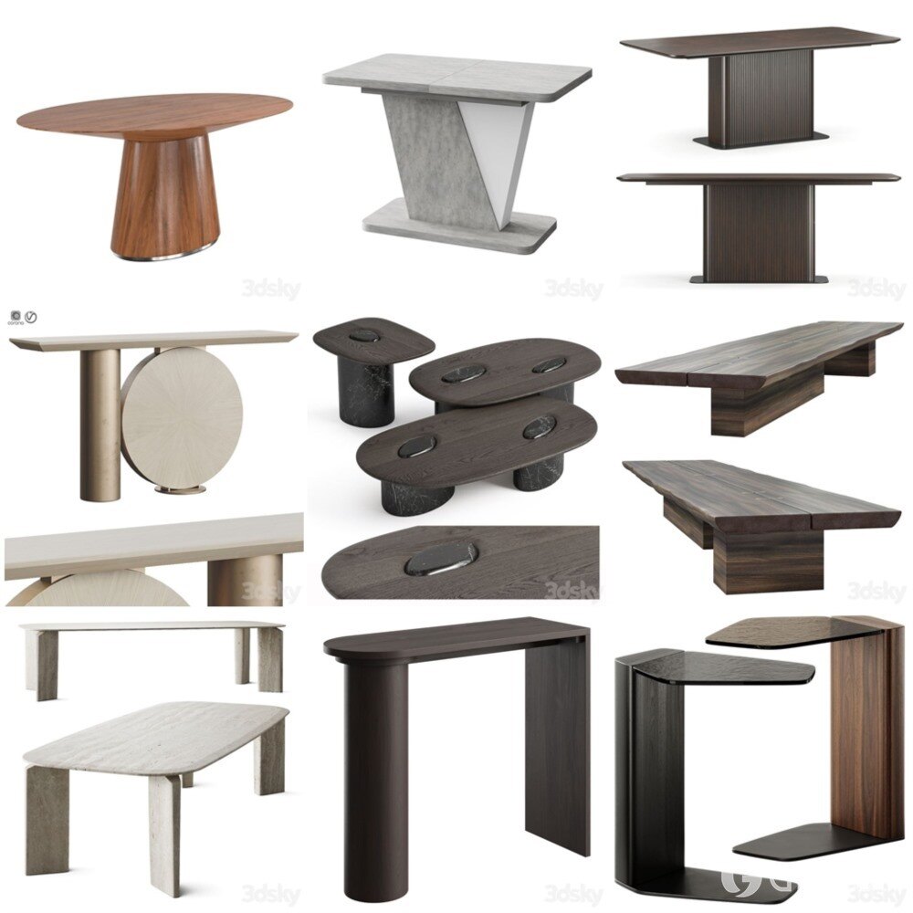 3DSky Pro 椅子沙发灯具数码家电3D模型合辑2024年12月第1季 | 400套 | 20GB