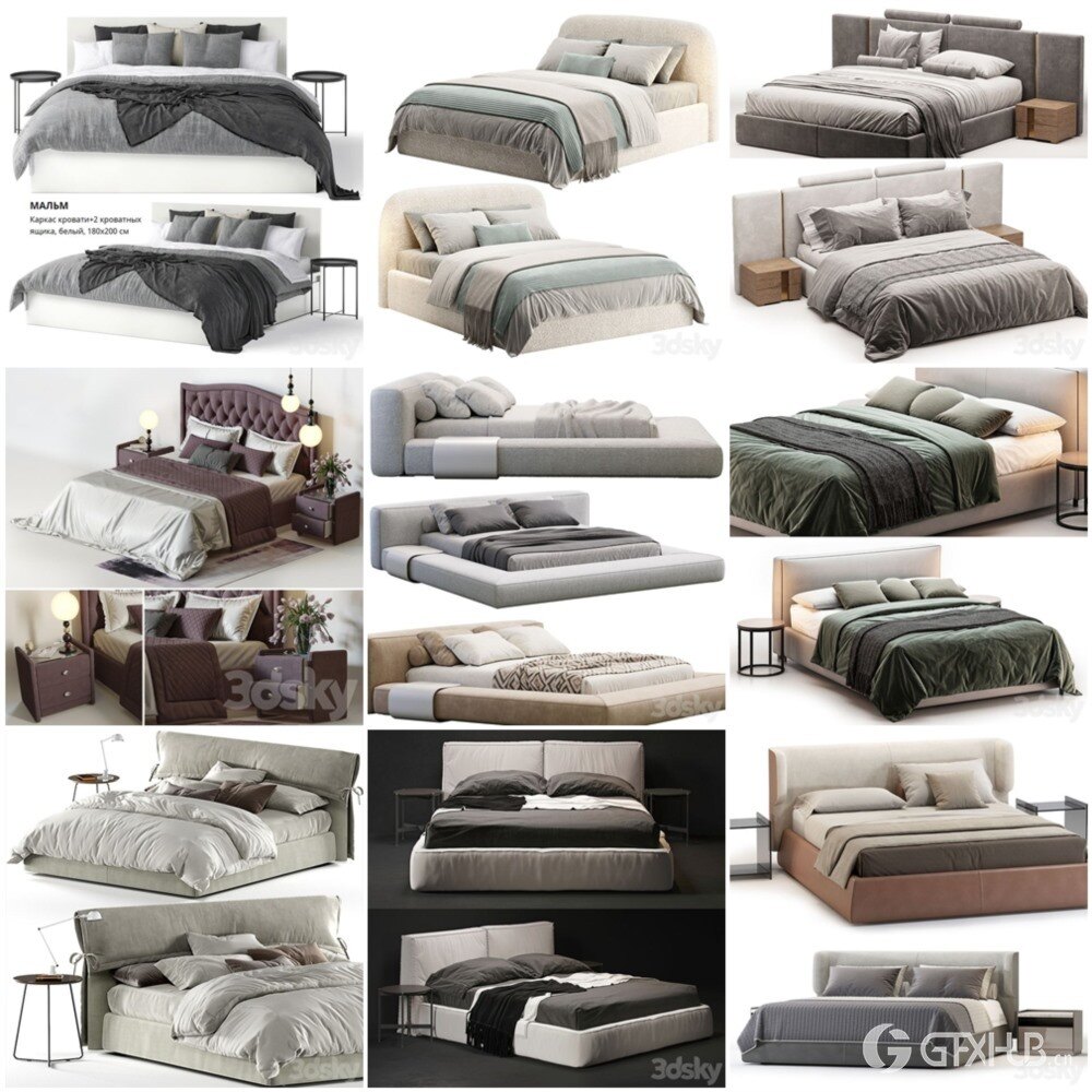 3DSky Pro 椅子沙发灯具数码家电3D模型合辑2024年12月第1季 | 400套 | 20GB