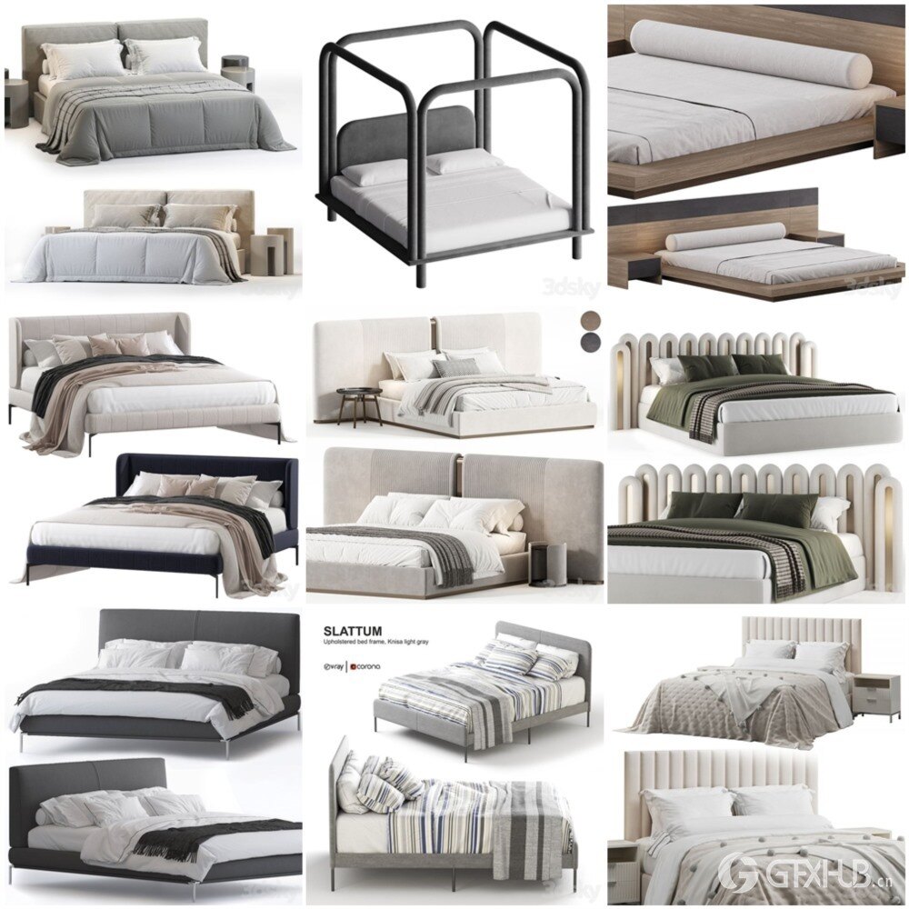 3DSky Pro 椅子沙发灯具数码家电3D模型合辑2024年12月第1季 | 400套 | 20GB