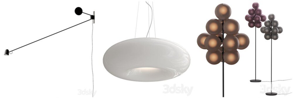 3DSky Pro 椅子沙发灯具数码家电3D模型合辑2024年12月第1季 | 400套 | 20GB