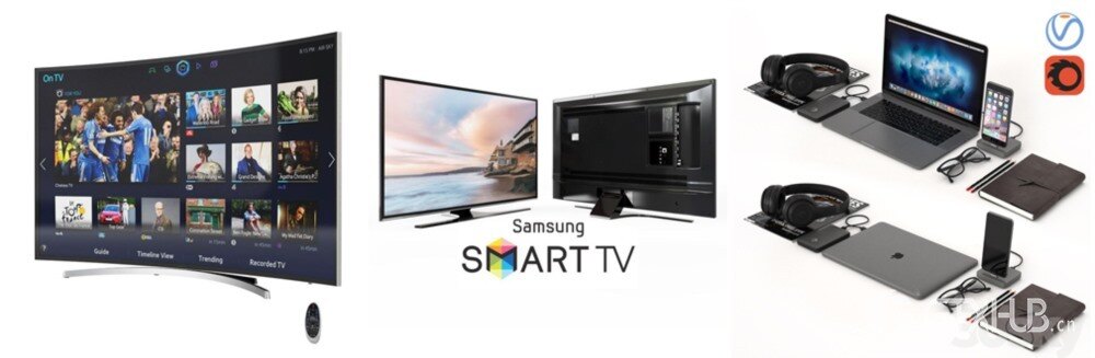 3DSky Pro 椅子沙发灯具数码家电3D模型合辑2024年12月第1季 | 400套 | 20GB