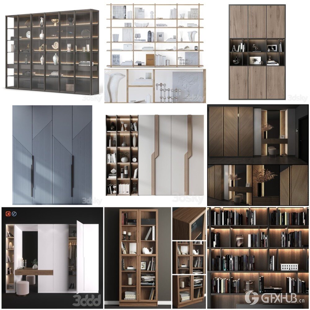 3DSky Pro 椅子沙发灯具数码家电3D模型合辑2024年12月第1季 | 400套 | 20GB