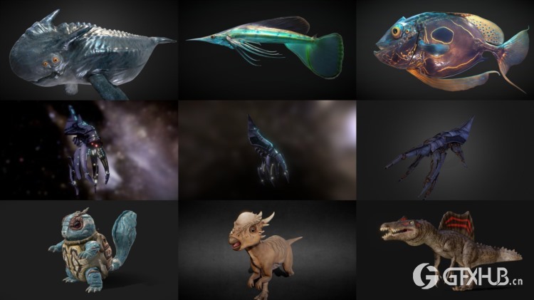 Sketchfab 200个3D模型合集2024年第17季 Sketchfab – 3D Model Pack 2024 Vol.17