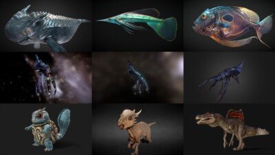 Sketchfab 200个3D模型合集2024年第17季 Sketchfab – 3D Model Pack 2024 Vol.17