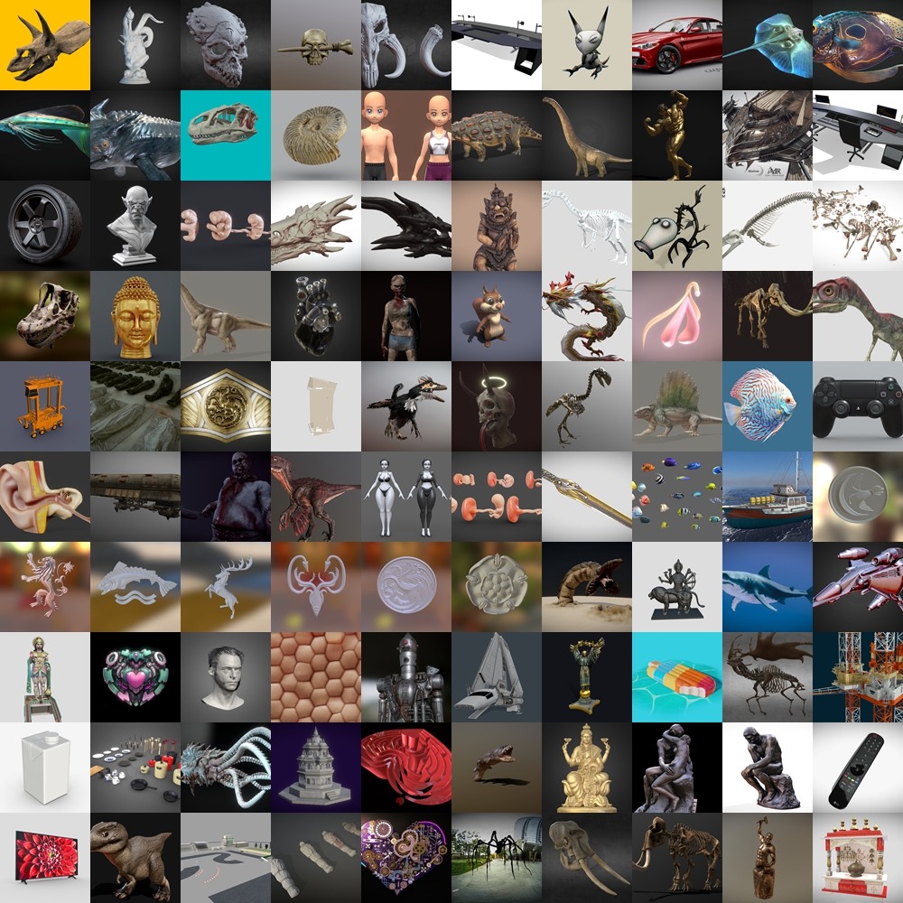Sketchfab 200个3D模型合集2024年第17季 Sketchfab – 3D Model Pack 2024 Vol.17