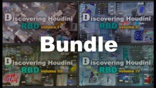 Houdini RBD刚体动力学特效教程 CGCircuit – Discovering Houdini RBD Series (1 to 4)