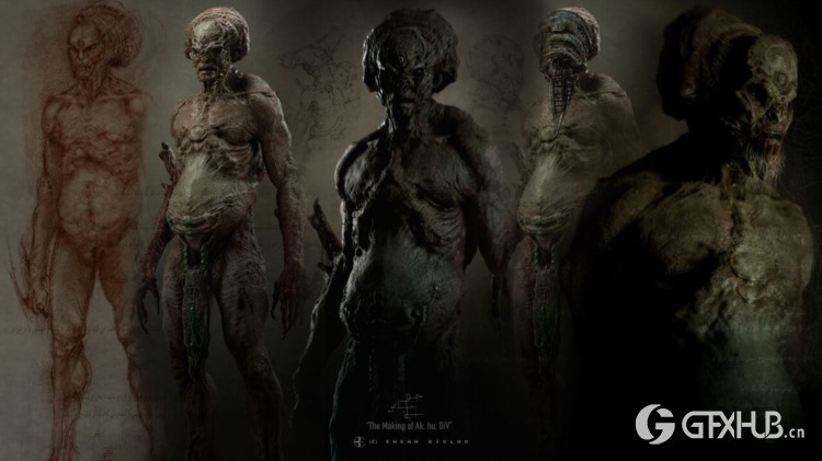【中文字幕】ZBrush+Unreal专业电影角色设计教程 Professional Character Design for Film