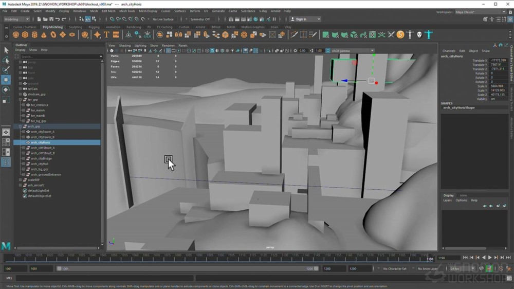 【中文字幕】虚幻引擎5创建整体城市教程 Creating a Monolithic City in Unreal Engine 5