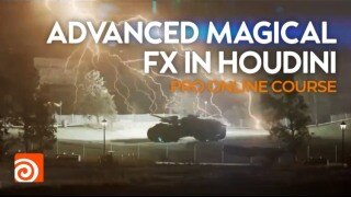 【中文字幕】Houdini高级魔法特效教程 Rebelway – Advanced magical FX in Houdini