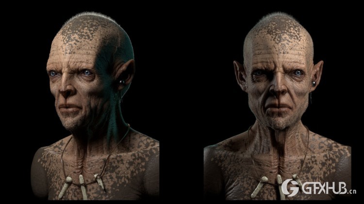 【中文字幕】MAYA+ZBrush创建逼真的人形3D角色 Creating a Realistic Humanoid 3D Character