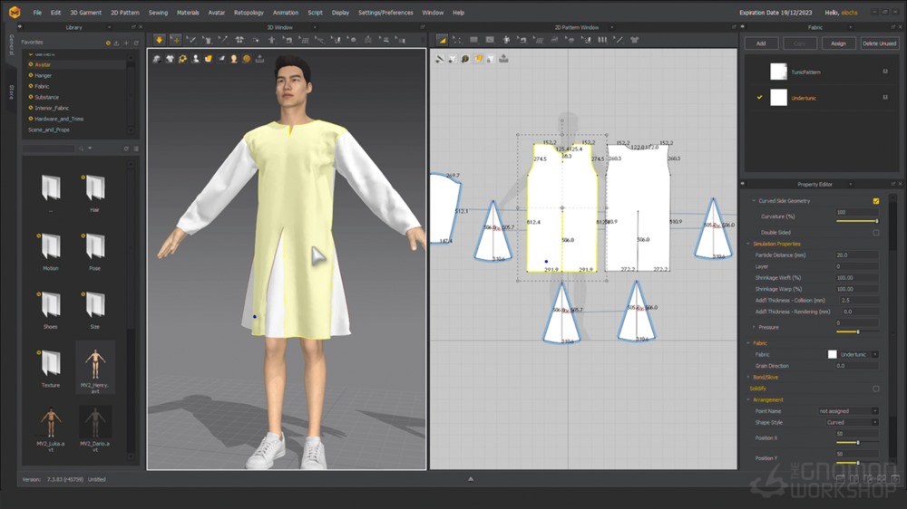 【中文字幕】 ZBrush为游戏制作逼真的面料和服装 Creating Realistic Fabric & Clothing for Games