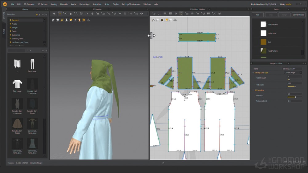 【中文字幕】 ZBrush为游戏制作逼真的面料和服装 Creating Realistic Fabric & Clothing for Games