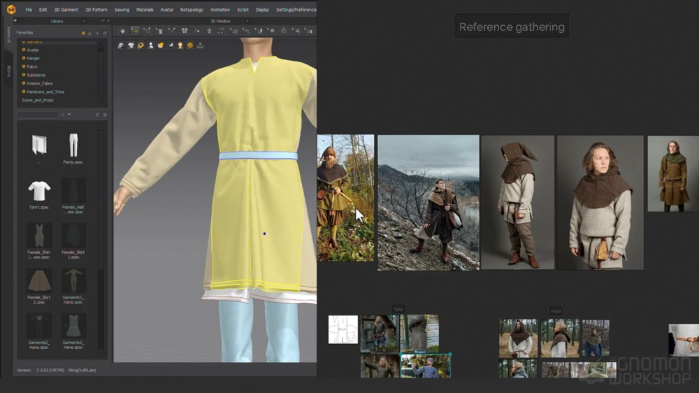【中文字幕】 ZBrush为游戏制作逼真的面料和服装 Creating Realistic Fabric & Clothing for Games
