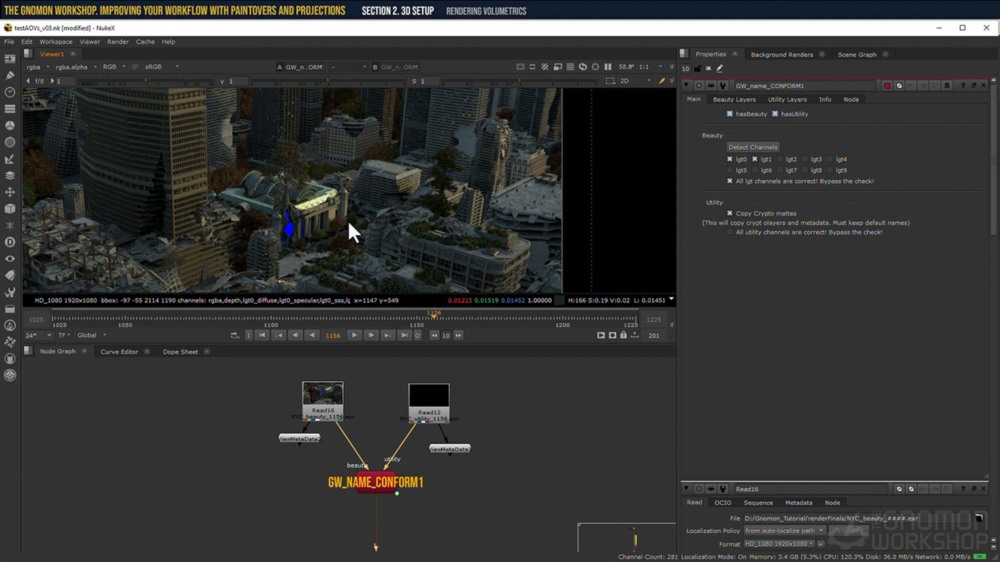 【中文字幕】Nuke 电影投影工作流程 Nuke Projection Workflows for Feature Films