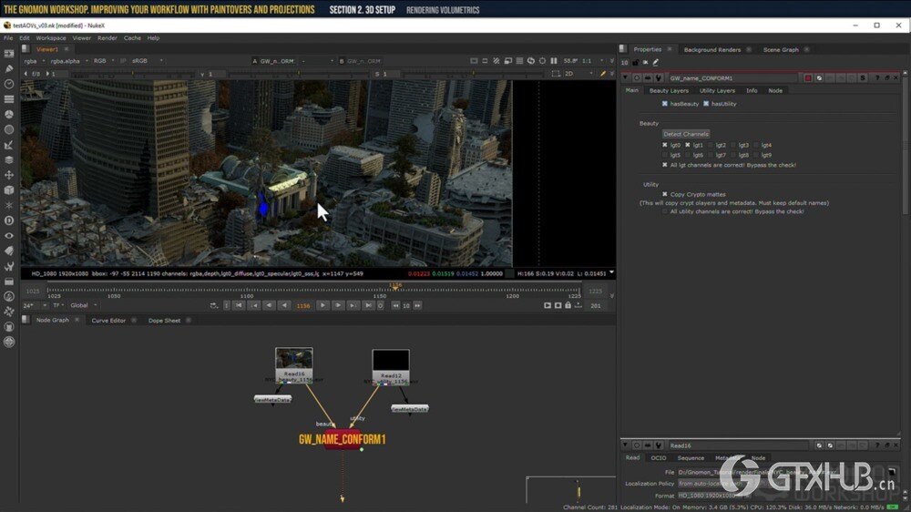 【中文字幕】Nuke 电影投影工作流程 Nuke Projection Workflows for Feature Films