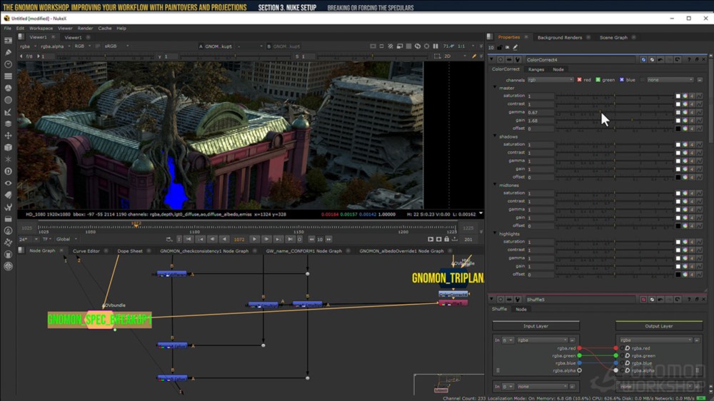 【中文字幕】Nuke 电影投影工作流程 Nuke Projection Workflows for Feature Films