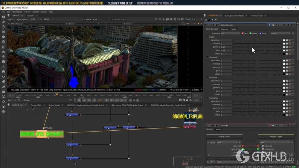 【中文字幕】Nuke 电影投影工作流程 Nuke Projection Workflows for Feature Films