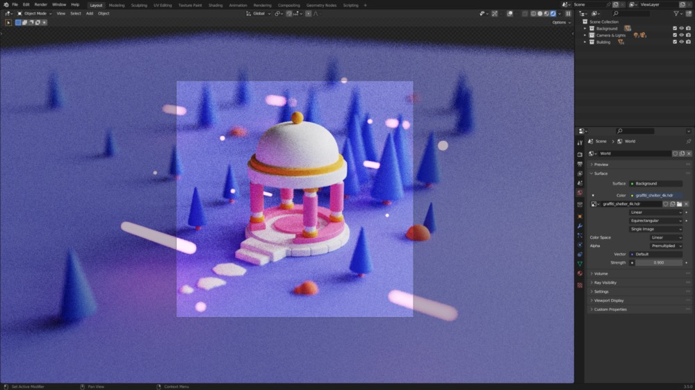 Blender 初学者指南和风格化插图课程 The Beginners Guide to Blender and Stylised illustrations Course