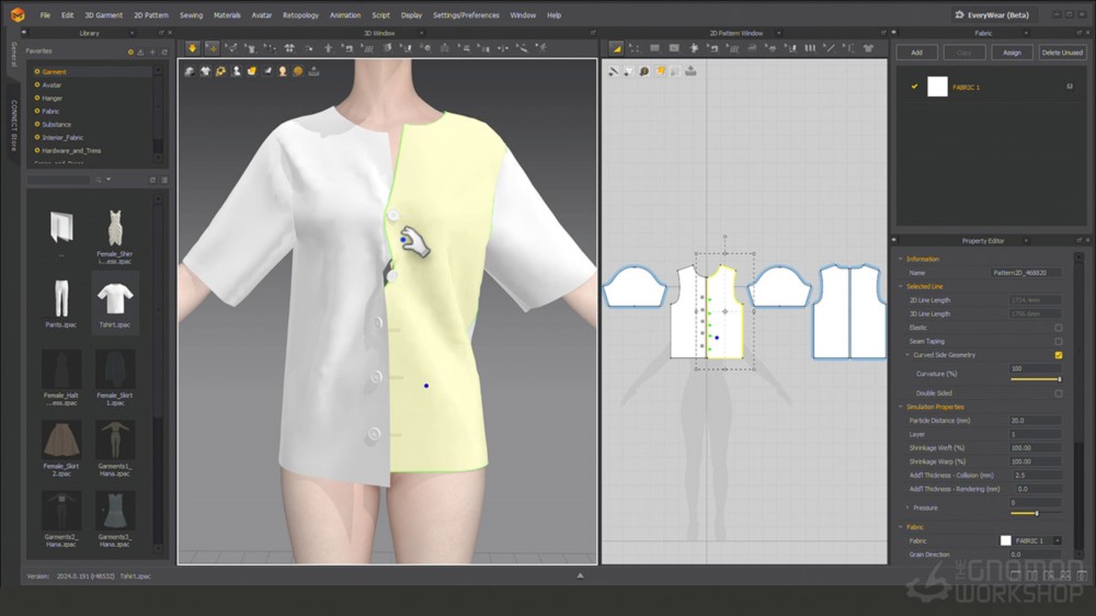 【中文字幕】Marvelous Designer 制作服装和布料模拟游戏教程