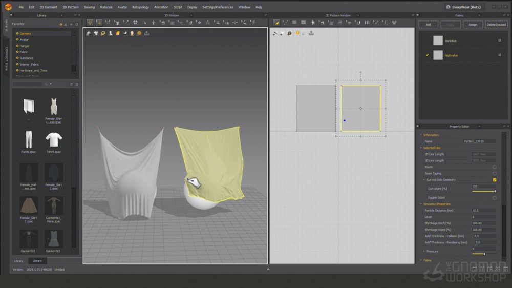 【中文字幕】Marvelous Designer 制作服装和布料模拟游戏教程