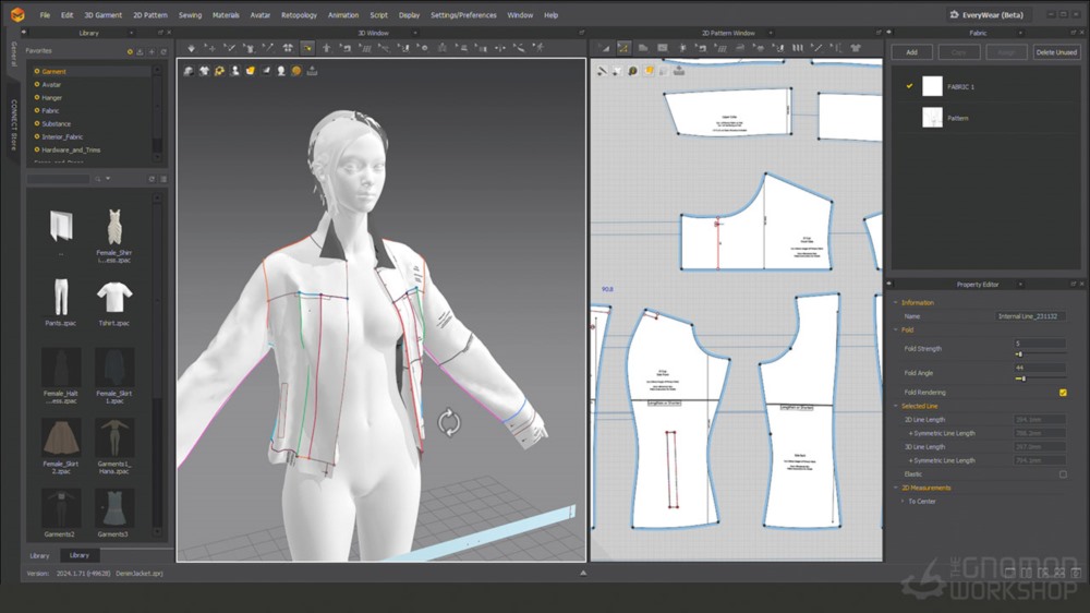 【中文字幕】Marvelous Designer 制作服装和布料模拟游戏教程