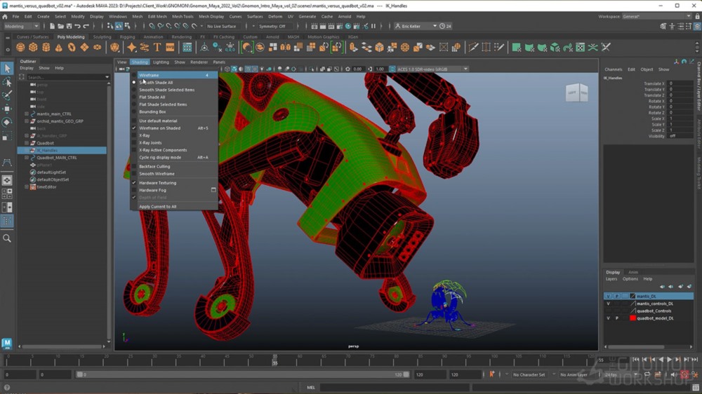 【中文字幕】Maya 2023 快速入门初学者指南 Introduction to Maya 2023 Volumes 1, 2 & 3