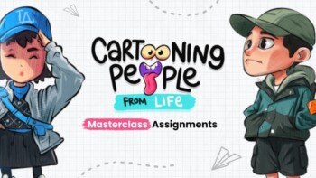 【中文字幕】卡通人物绘画教程 Cartooning People from Life