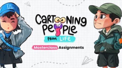 【中文字幕】卡通人物绘画教程 Cartooning People from Life