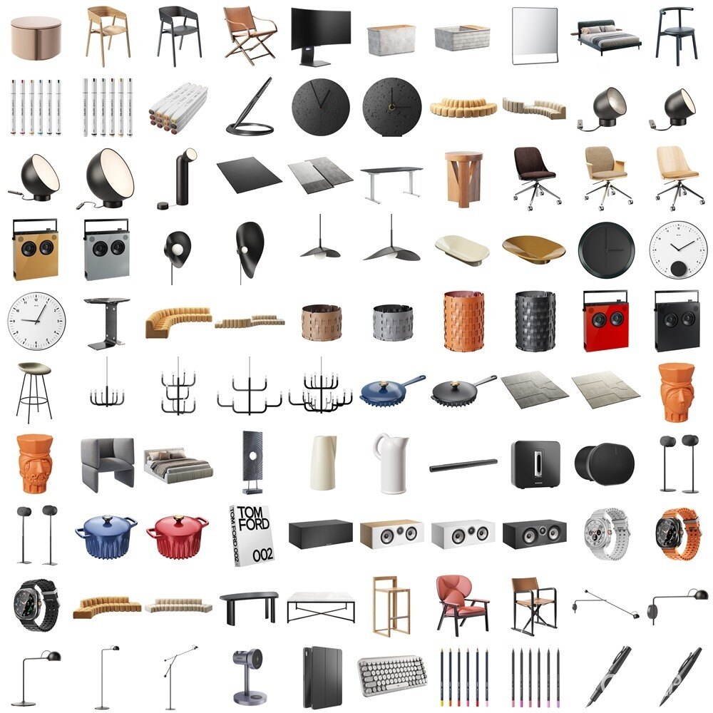 Dimensiva 整站3D模型合集+2024年更新模型