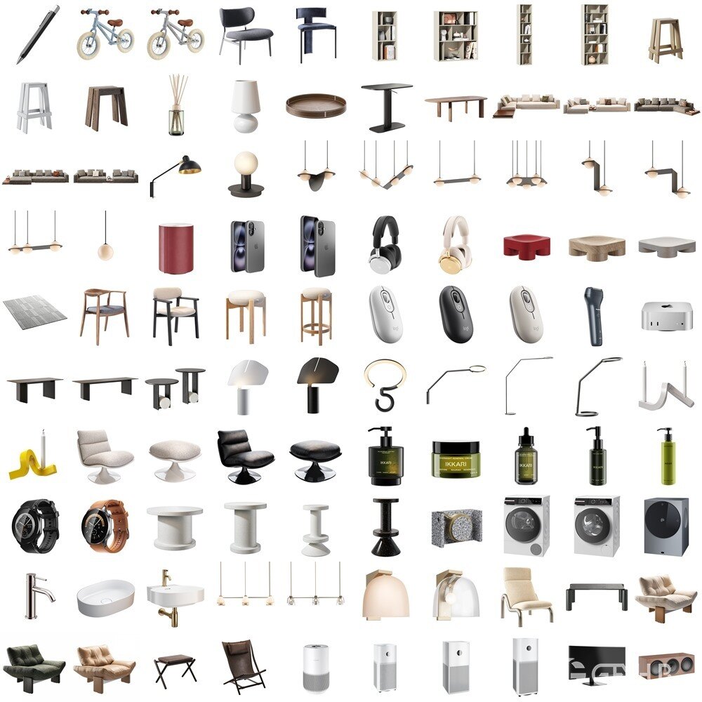 Dimensiva 整站3D模型合集+2024年更新模型